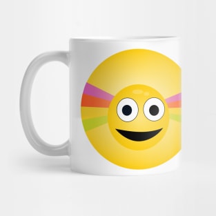 funny design smiling face Mug